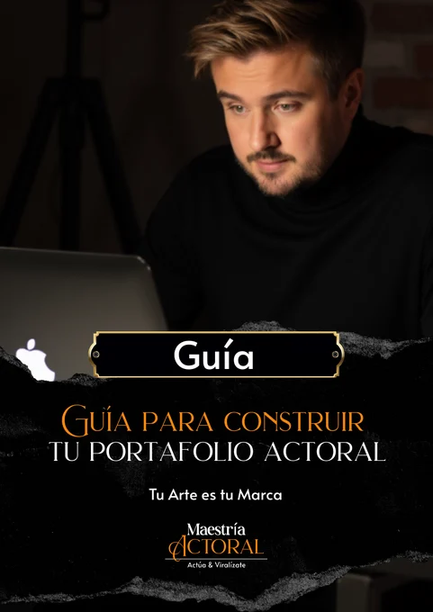 Portada original: Guía para Construir tu Portafolio Actoral